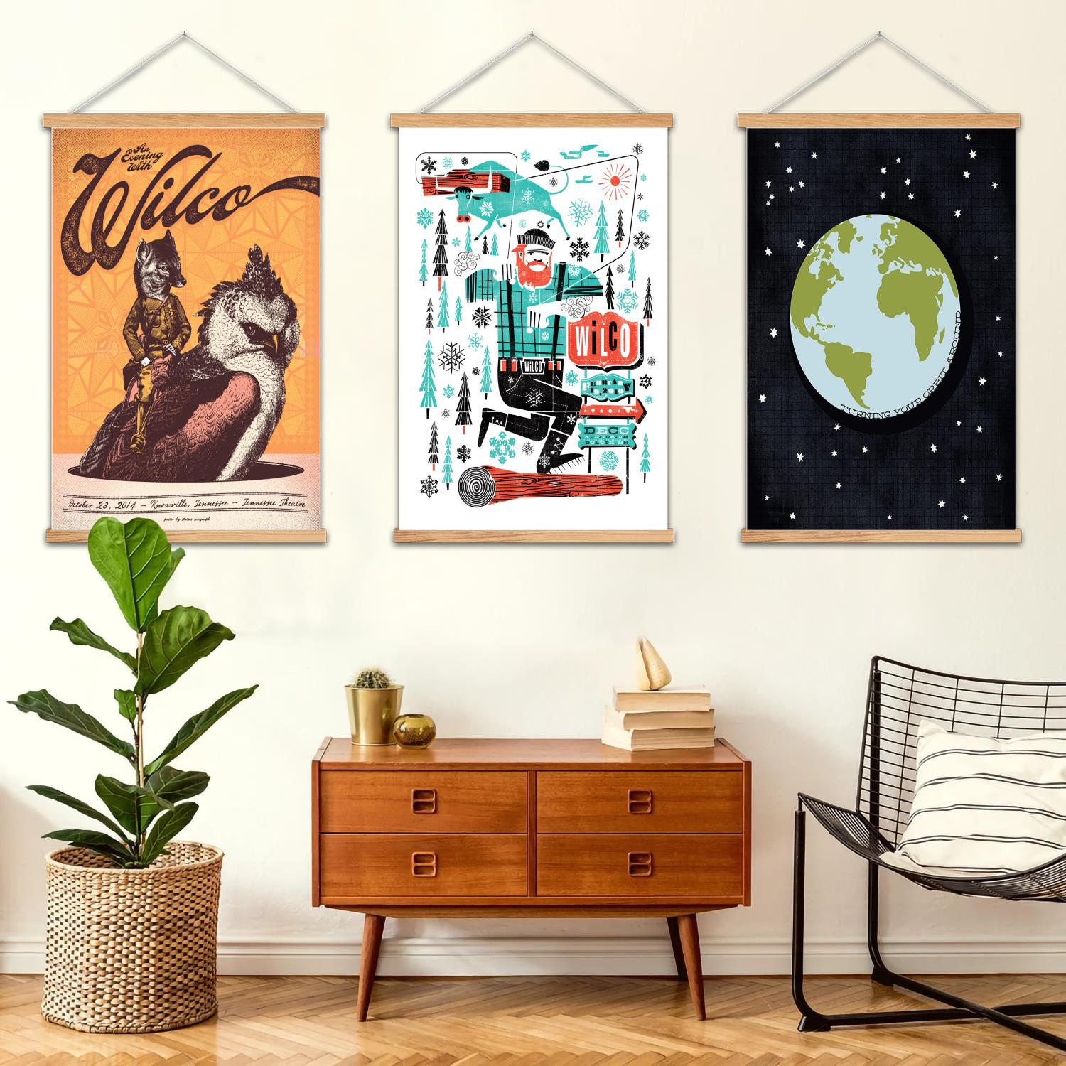 Art Print Framed - Wilco Framed Wall Painting Canvas Art