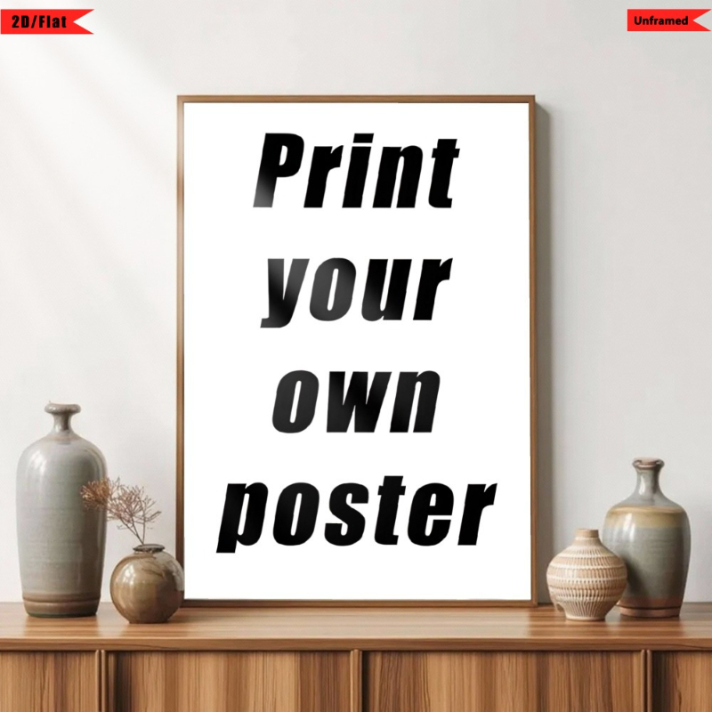 Anime Merchandise Posters - Personalized Custom Canvas Prints Photo Custom