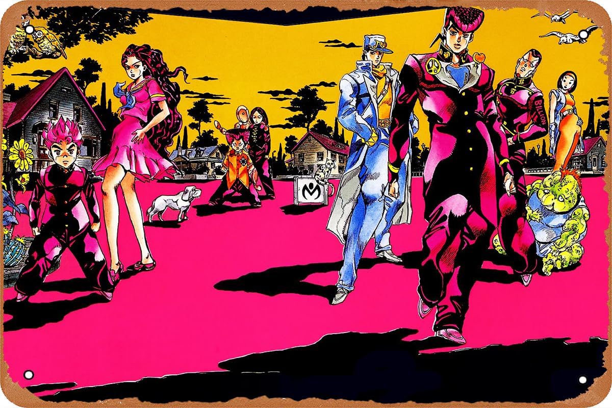 JoJos Bizarre Anime Poster,Vin - огляд і ціна Anime Merchandise Posters