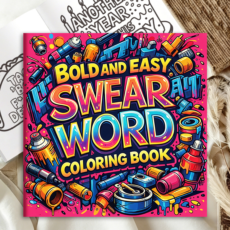 Adult Coloring Book with Witty - огляд і ціна Art Book Illustration
