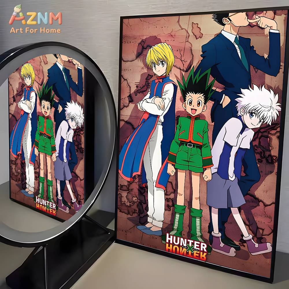 1pc AZMNHot Japan Anime Hunter - огляд і ціна Anime Merchandise Posters