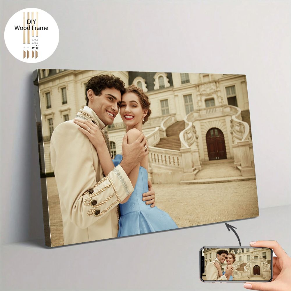 1 pc Custom Photo with DIY fra - огляд і ціна Art Print Framed