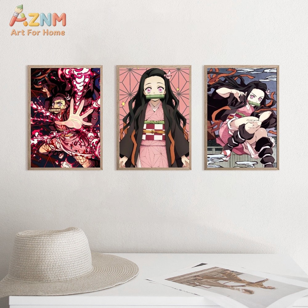 AZNM Demon Slayer Kamado Nezuk - огляд і ціна Anime Merchandise Posters