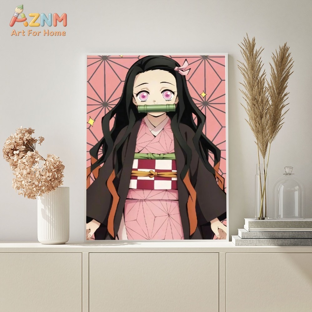 AZNM Demon Slayer Kamado Nezuk - огляд і ціна Anime Merchandise Posters