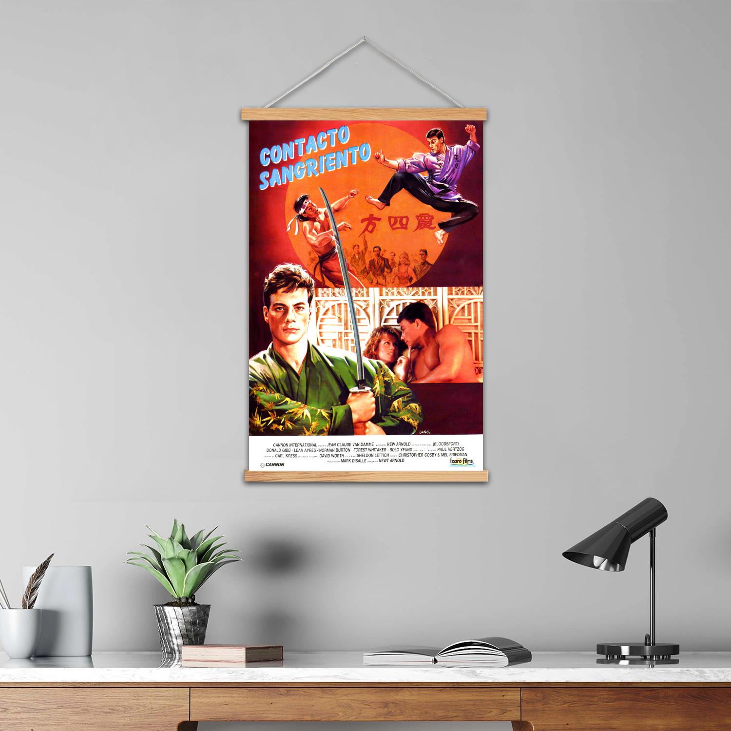 bloodsport Framed Wall Paintin - огляд і ціна Art Print Framed
