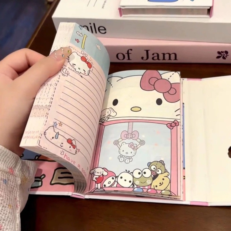 Hello Kitty Hollow Out Three F - огляд і ціна Art Book Illustration
